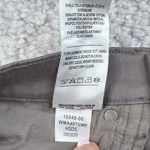 Hudson Nico Midrise Super Skinny Ankle. Waxed Coated gray. WMA407GWF. 26 - Picture 5 of 12